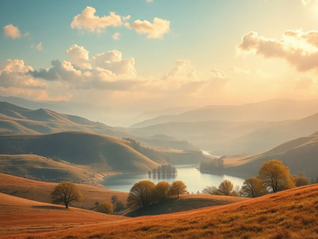 An image of a serene landscape representing peace and well-being, ideal for the officer well-being resources section.